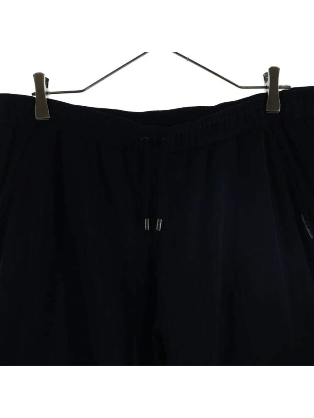 Dolce & Gabbana Striped Truck Pants Black QG